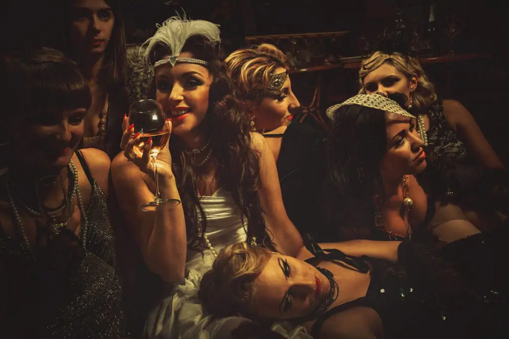 Woman Have Fun On Bachelorette Party — Brugada Kitchen & Bar Nashville