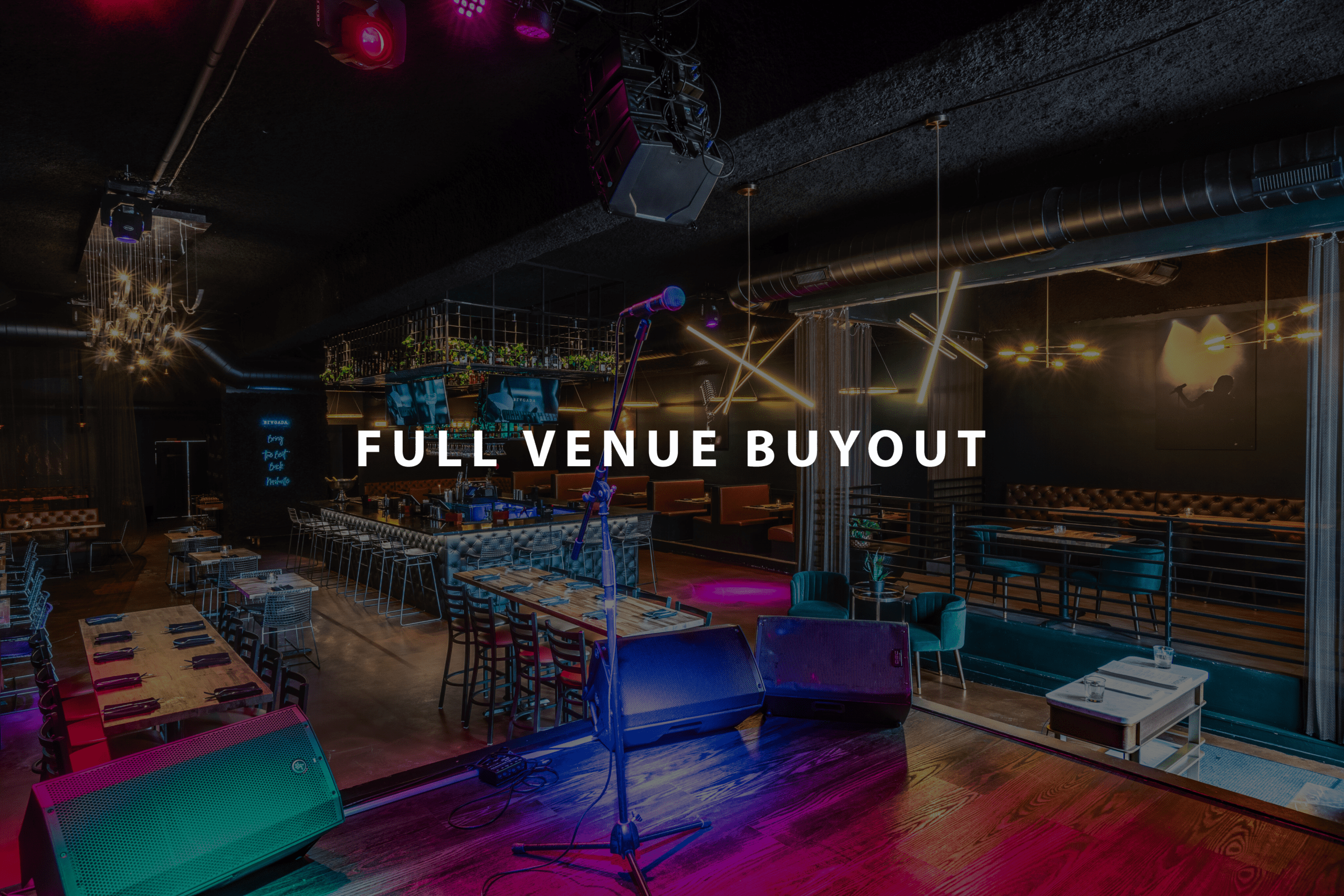 Full venue buyout space at Brugada Kitchen & Bar in Nashville