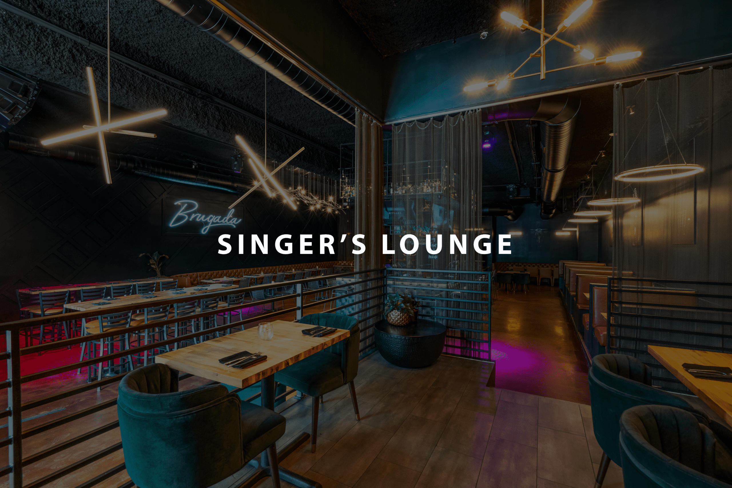 Singer's Lounge private dining at Brugada Kitchen & Bar in Nashville