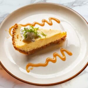 Key Lime Pie dessert at Brugada Kitchen & Bar in Nashville